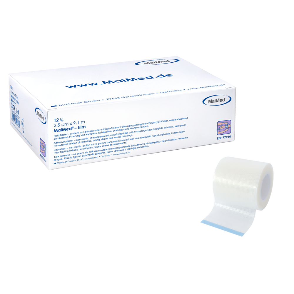 Cerotto adesivo MaiMed-film realizzato con pellicola trasparente