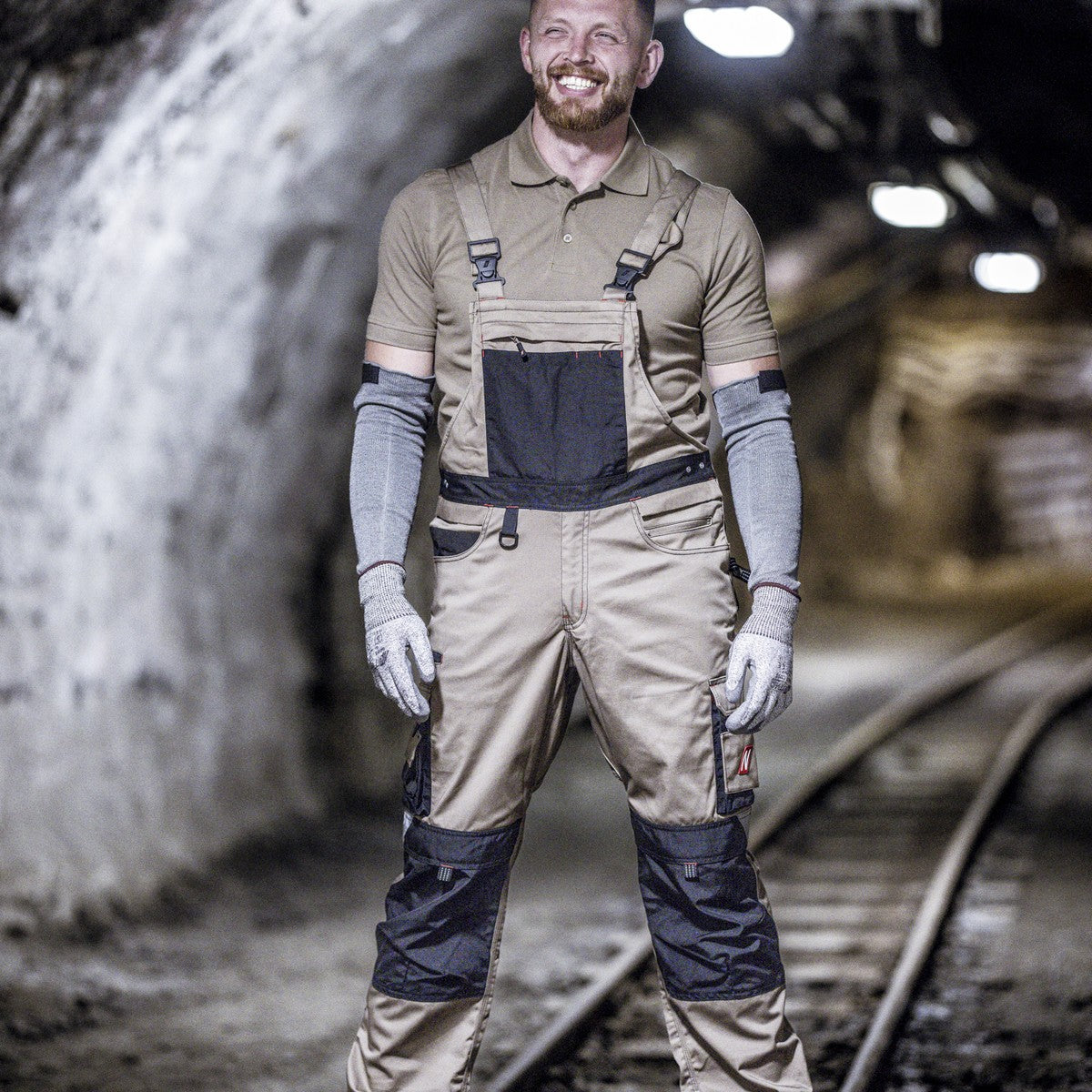 NITRAS CUT D, guanti di protezione dal taglio, grigio/grigio