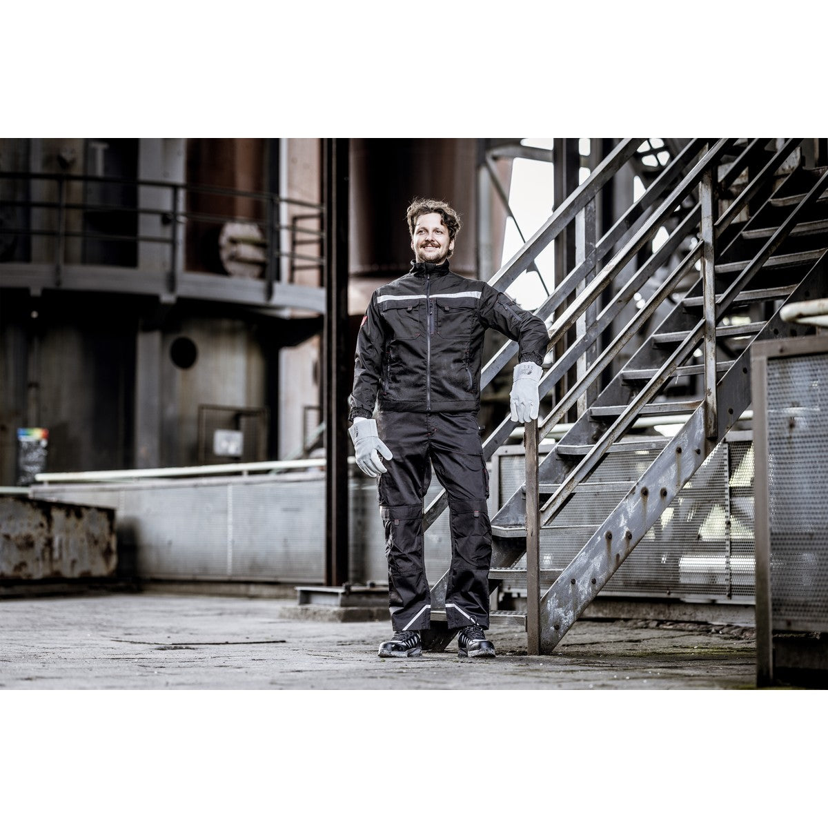 NITRAS MOTION TEX PRO FX, giacca da lavoro, nera