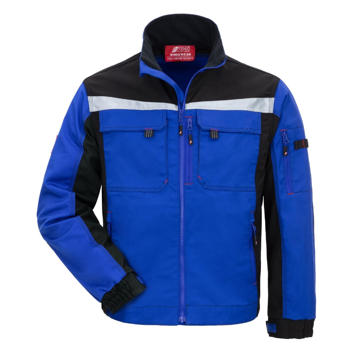NITRAS MOTION TEX PRO FX, giacca da lavoro, blu royal / nero