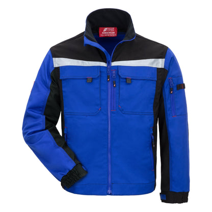 NITRAS MOTION TEX PRO FX, giacca da lavoro, blu royal / nero