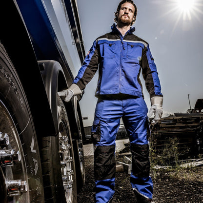 NITRAS MOTION TEX PRO FX, giacca da lavoro, blu royal / nero