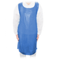 Grembiule MaiMed Light PE, grembiule in PE 75x120 cm blu, 100 pezzi/confezione, bloccato, superficie liscia | Confezione (100 pezzi)