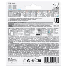 tesa Powerstrips Click Klett-Klebepads, weiß, 4 Paare