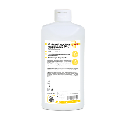 MaiMed MyClean lozione per le mani lipidica (W/O) crema protettiva per la pelle (a base di acqua-olio)