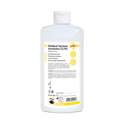 MaiMed MyClean lozione per le mani (O/W) crema per la cura (a base di olio e acqua)