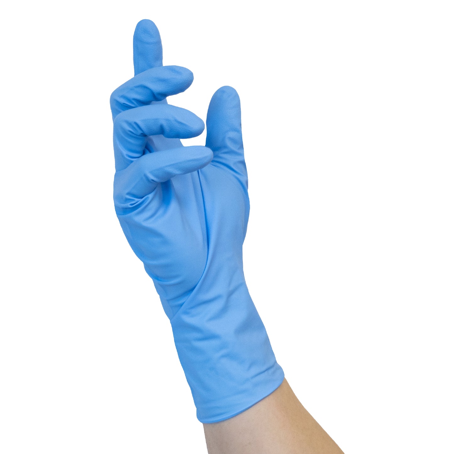 NITRAS HIGH RISK NITRILE, guanti monouso in nitrile, blu
