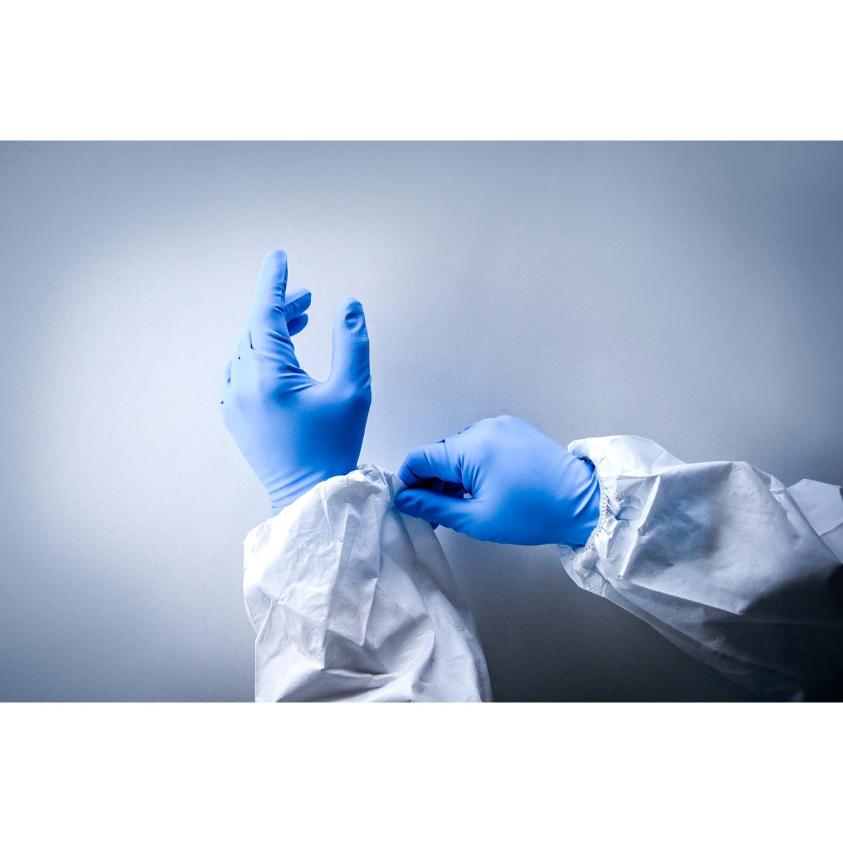 NITRAS HIGH RISK NITRILE, guanti monouso in nitrile, blu