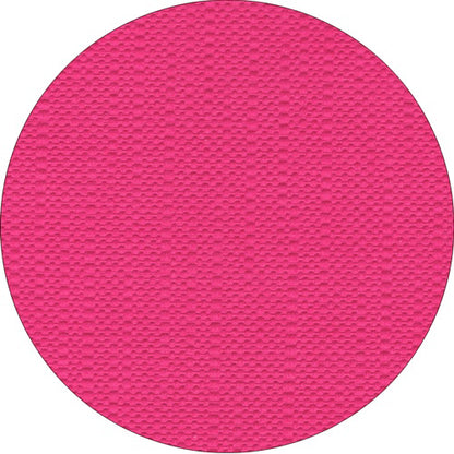 Un cerchio rosa brillante con una texture leggermente rialzata assomiglia alla tovaglia "ROYAL Collection" della PAPSTAR GmbH.