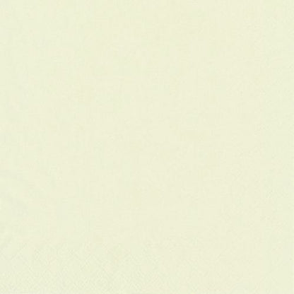 L'immagine mostra una superficie liscia color crema chiaro con una struttura sottile, simile ai tovaglioli di alta qualità per la gastronomia - adatta ai PAPSTAR 250 tovaglioli, 3 veli 1/4 piega di PAPSTAR GmbH. Non sono visibili motivi o oggetti.