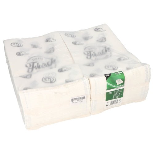 Una confezione grande con 1000 PAPSTAR sacchetti per macellai della PAPSTAR GmbH in carta kraft con filo, ideale per macellerie o negozi di gastronomia. I sacchetti vengono consegnati ben confezionati e sono perfetti per le esigenze professionali della ristorazione.