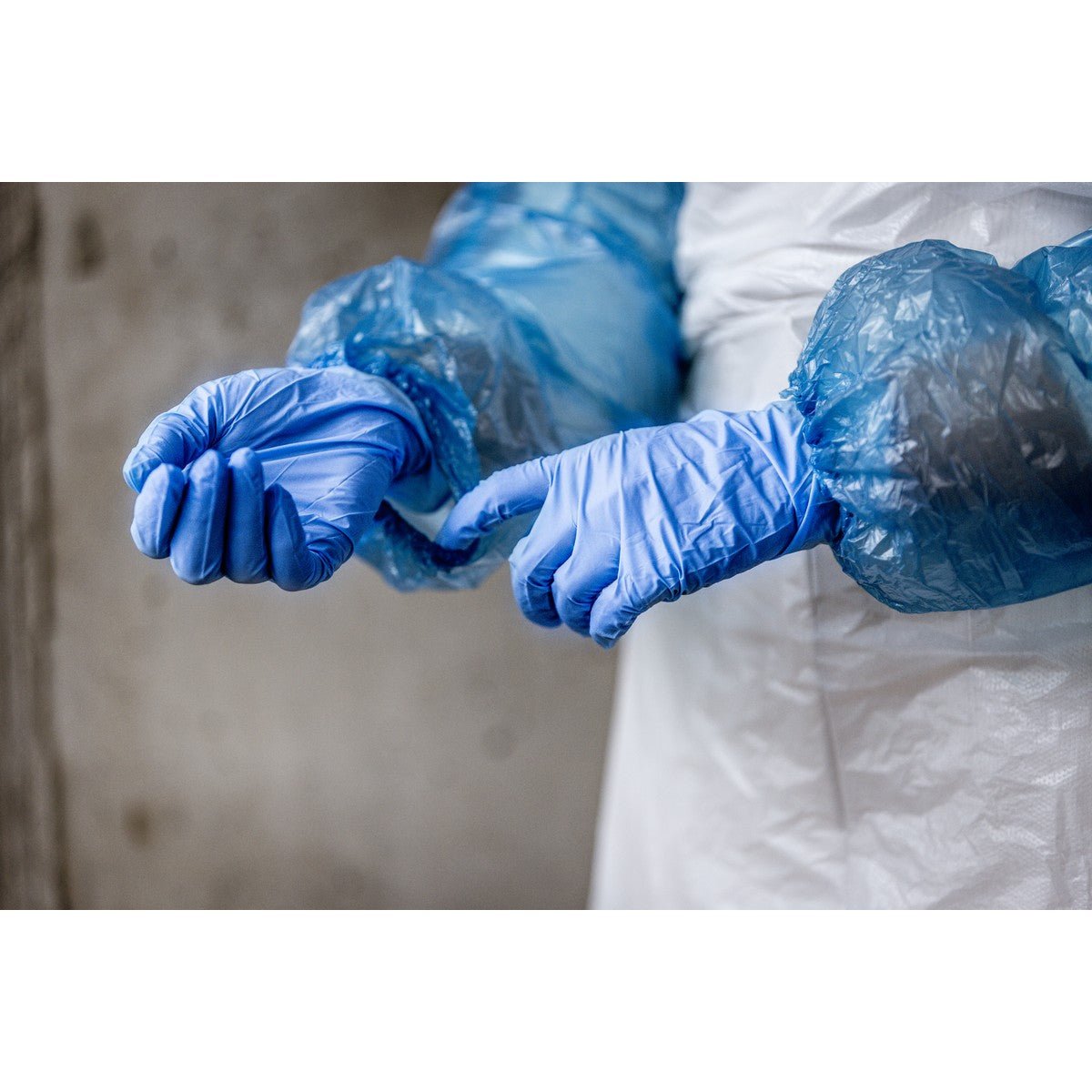 NITRAS SUPREME NITRILE, guanti monouso in nitrile, blu