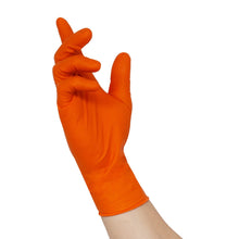 NITRAS TOUGH GRIP N, guanti monouso in nitrile, arancio
