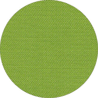 Un motivo circolare in tessuto verde chiaro mostra la texture della tovaglia Starpak, simile al tessuto, Vlies "soft selection plus" - ideale per una tovaglia durevole e simile al tessuto.