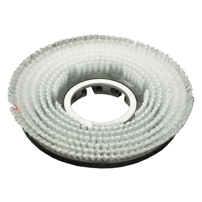 La spazzola abrasiva per calcestruzzo lavato (35 cm) di Diversey Deutschland GmbH & Co. OHG con setole smussate si adatta alla swingo 2500 ed è ideale per la pulizia delle superfici in calcestruzzo lavato. Consegna: 1 pezzo per confezione.