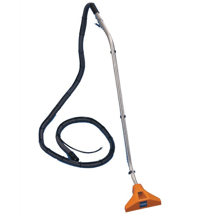 Il set di accessori aquamat 10.1 di Diversey Deutschland GmbH & Co. OHG contiene un tubo spray lungo 3,5 m, un tubo cromato in 3 pezzi e un ugello rigido - ideale per la pulizia professionale di tappeti e imbottiti. La confezione contiene un set per prestazioni ottimali.