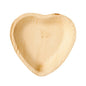 Il PAPSTAR piatto di foglia di palma "pure" a forma di cuore (15,5x3 cm) realizzato in foglia di palma sostenibile viene fornito in confezione da 25 - stoviglie monouso biodegradabili, ideali per feste ecologiche.