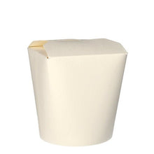 Le 50 scatole di pasta della PAPSTAR GmbH, cartone bianco, sono contenitori da asporto stabili e in piedi in carta bianca con coperchio piegato - ideali per il trasporto di cibo nella gastronomia o come pratiche scatole di pasta.