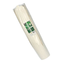 Una confezione con 50 scatole di pasta bianche in cartone della PAPSTAR GmbH è ideale per la gastronomia e il trasporto di alimenti, confezionata in plastica trasparente con un'etichetta verde-bianca con dettagli del prodotto.