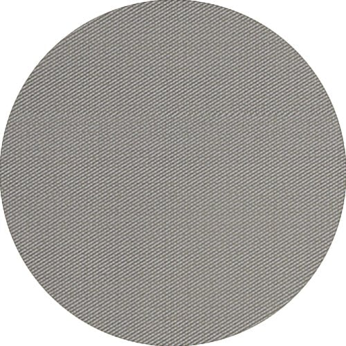 Un motivo circolare in tessuto grigio chiaro con una fine armatura diagonale ricorda la texture simile al tessuto della tovaglia Starpak Vlies "soft selection plus".