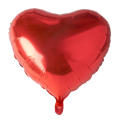 Il palloncino di foglio a forma di cuore rosso PAPSTAR (Ø 45 cm) di PAPSTAR GmbH è ideale per le feste, sia come palloncino rosso per matrimoni che come palloncino di foglio per San Valentino. Sacchetto con 1 pezzo - gonfiato e a forma di cuore.