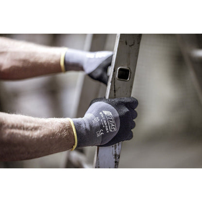 NITRAS SKIN FLEX V, guanti da montaggio, grigio/nero