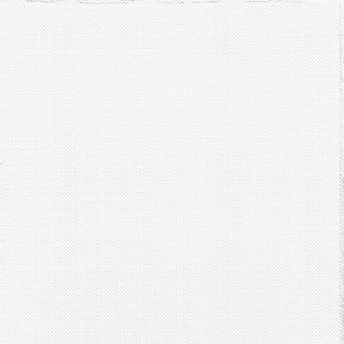 Un primo piano dei 30 tovaglioli PAPSTAR, a 2 strati "PUNTO" (38x38 cm) della PAPSTAR GmbH mostra un tessuto bianco a trama fine, simile a una griglia - ideale per decorazioni eleganti della tavola. Nessun motivo visibile o disegno.