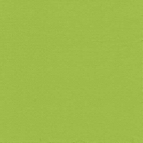 Primo piano dei 30 tovaglioli a 2 veli "PUNTO" (38x38 cm) di PAPSTAR GmbH in verde lime brillante con motivo a pois discreto e tessitura strutturata.