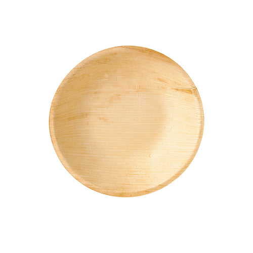 Die PAPSTAR 6 Palmblatt-Schalen „pure“ (rund, 300 ml, Ø 17,5 cm) aus nachhaltigem Material sind ideal als umweltfreundliche Einwegschalen. Enthält 6 Stück, Marke PAPSTAR GmbH. Verpackt in Schrumpffolie.