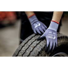 NITRAS FLEXIBLE FIT, guanti da montaggio, grigio/nero