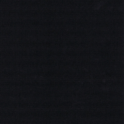 Un primo piano di PAPSTAR 100 tovaglioli "ROYAL Collection" 1/4 piega (40x40 cm) della PAPSTAR GmbH mostra un tessuto nero monocromatico con una struttura finemente tessuta e uniforme, senza motivi o disegni visibili.