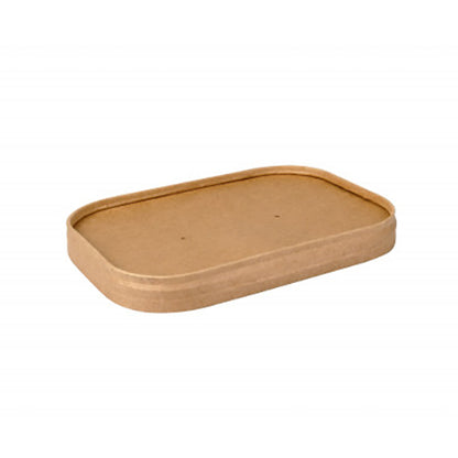 Il coperchio PAPSTAR per bicchieri da imballaggio di PAPSTAR GmbH è un coperchio di cartone marrone, rettangolare (17,3x12,3 cm) con angoli arrotondati e due fori - ideale come coperchio per bicchieri da imballaggio. La confezione contiene 25 pezzi.