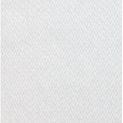Superficie grigio chiaro con un motivo discreto a spina di pesce, simile alla tovaglia di carta PAPSTAR (bianca, 20 m x 118 cm) di PAPSTAR GmbH. Il design elegante e uniforme è perfetto per occasioni festive e sfondi eleganti.
