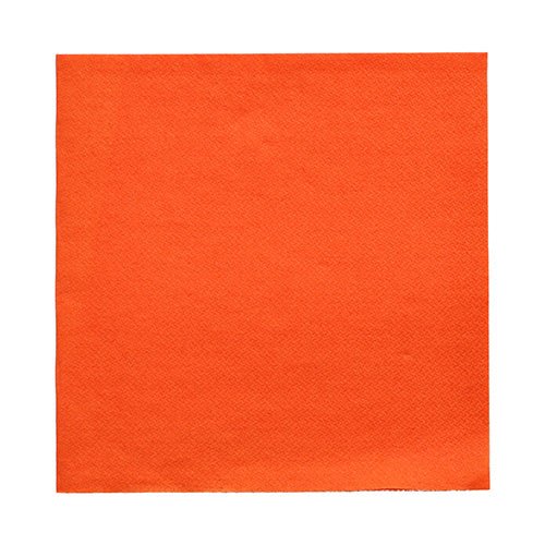 I 50 tovaglioli "DAILY Collection" 1/4 piega (32x32 cm) della PAPSTAR GmbH sono tovaglioli monocromatici arancioni, leggermente strutturati - ideali per tovaglioli di alta qualità per ogni occasione.