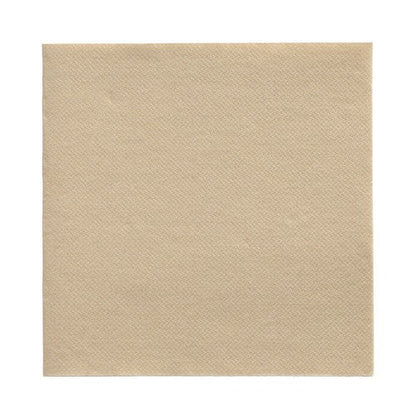 Un singolo tovagliolo PAPSTAR 50 tovaglioli "DAILY Collection" 1/4 piega (32 x 32 cm) della PAPSTAR GmbH è mostrato non utilizzato su sfondo bianco e fotografato dall'alto per evidenziare la sua forma quadrata e la sua texture sottile.