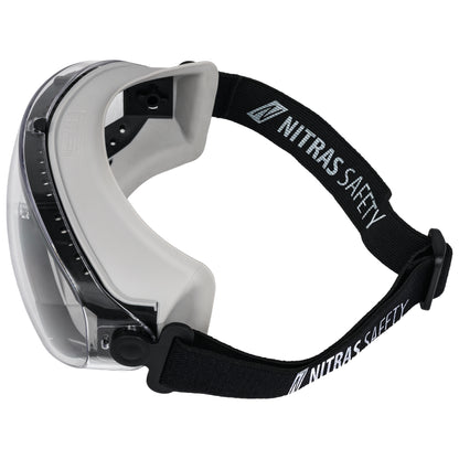 NITRAS VISION PROTECT, occhiali a maschera integrale, EN 166 PVC | Confezione (12 pezzi)
