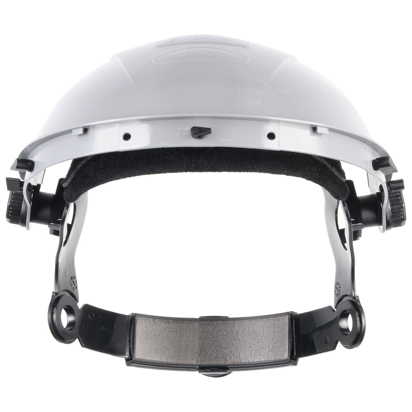 Visiera NITRAS PROTECT, trasparente / nera, plastica EN 166 | Confezione (1 pezzo)