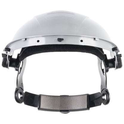 Visiera NITRAS PROTECT, trasparente / nera, plastica EN 166 | Confezione (1 pezzo)