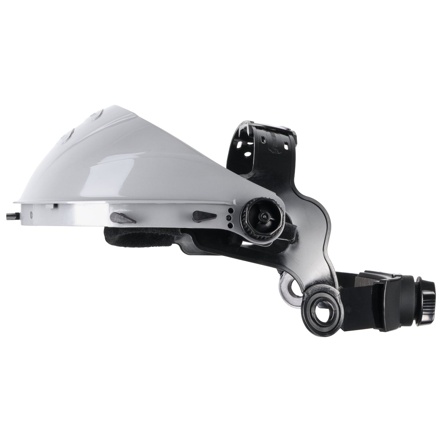 Visiera NITRAS PROTECT, trasparente / nera, plastica EN 166 | Confezione (1 pezzo)