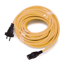 Cavo di alimentazione Numatic a 2 fili, 12,5 m x 0,75 mm, NuCable, giallo (HD Plug PPR) | Confezione (1 pezzo)