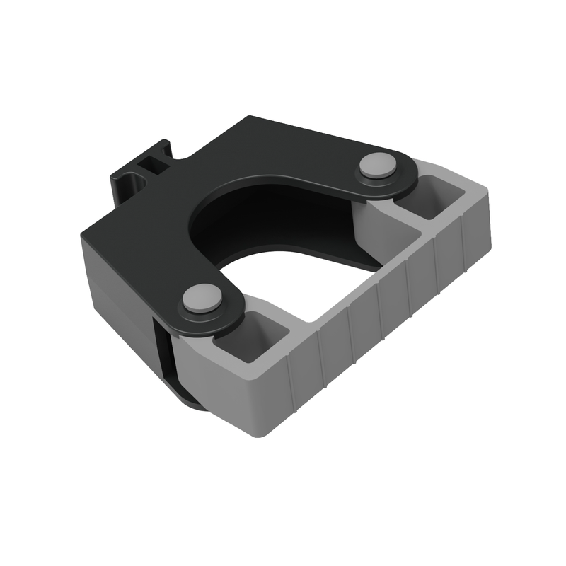 Supporto maniglia Numatic Flexi da Ø 20-30 mm (scanalatura a T) | Confezione (1 pezzo)