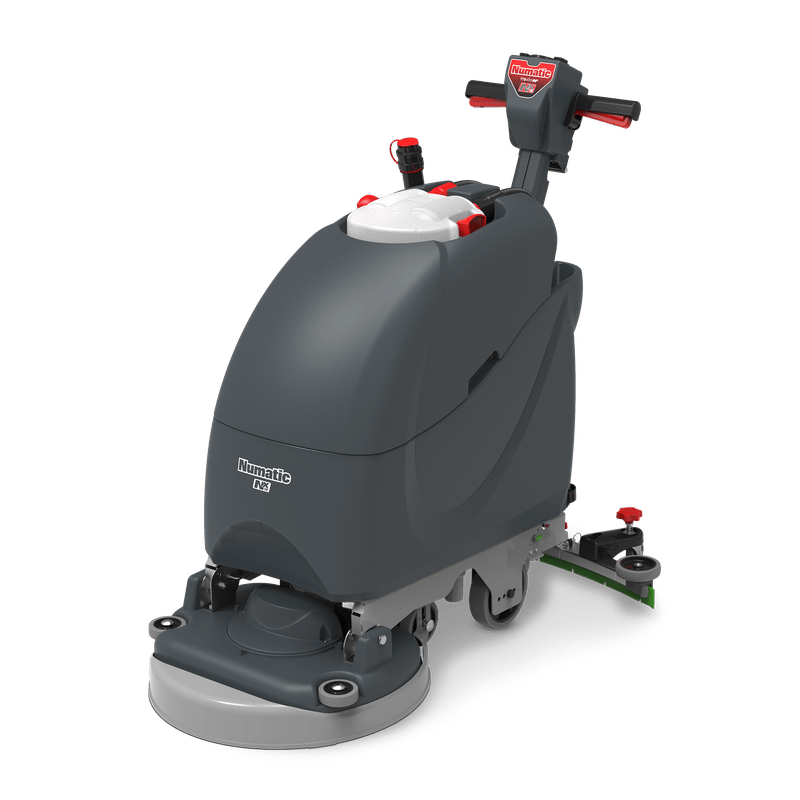 Lavasciuga pavimenti a batteria Numatic TBL4055/100 con caricabatterie integrato e Ten-Tec | Confezione (1 pezzo)