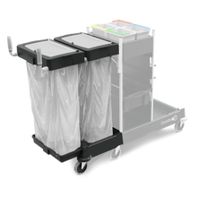 Set di estensione per unità di scarico Numatic 240 litri per SM-4, verniciato a polvere, nero (Reflo) | Confezione (1 pezzo)