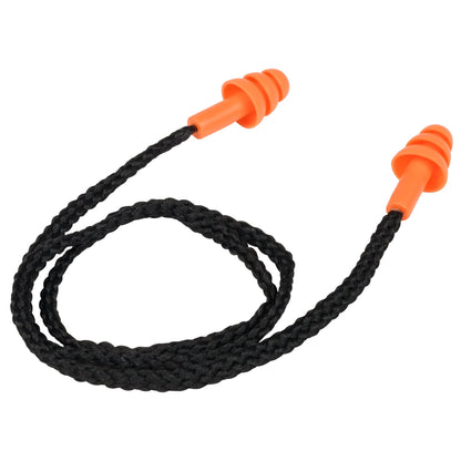 NITRAS MUTE PLUGS, tappi per la protezione dell'udito, arancione / nero, plastica EN 352-2 | Confezione (48 pezzi)
