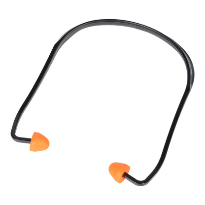 TAPPI MUTE NITRAS, barra di protezione per le orecchie, nero / arancione, plastica EN 352-2 | Confezione (1 pezzo)