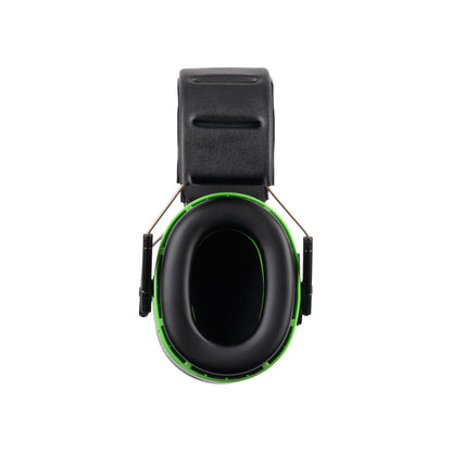 NITRAS MUTE DEFENDER PRO, cuffie antirumore, nero / verde, plastica EN 352-1 | Confezione (1 pezzo)