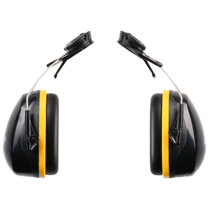 NITRAS MUTE DEFENDER PRO, cuffie antirumore, nero / giallo, plastica EN 352-3 | Confezione (1 pezzo)