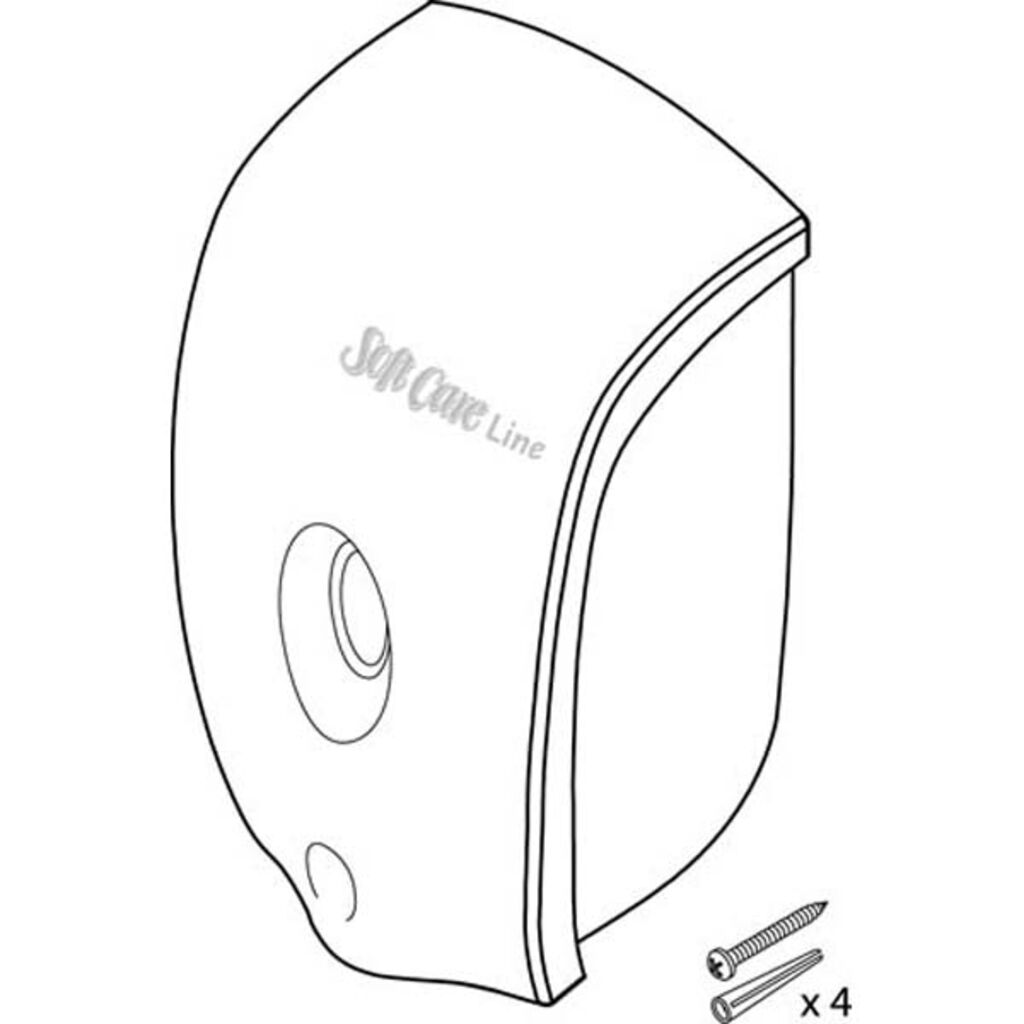 Dispenser della linea Soft Care | Confezione (1 pezzo) 800ml
