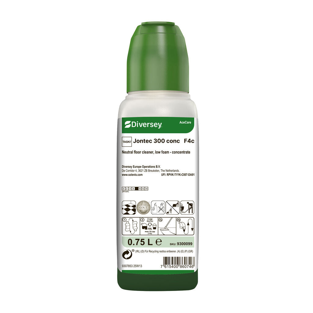 TASKI Jontec 300 conc AceCare | Flacone dosatore (750 ml)