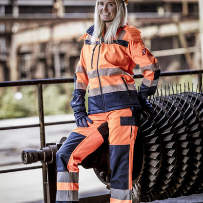 NITRAS MOTION TEX VIZ, giacca softshell ad alta visibilità